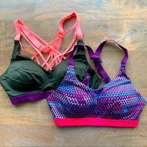 Set of VS sports bras